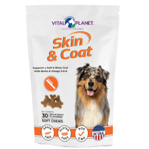 Skin Coat Dog Soft Chews Front