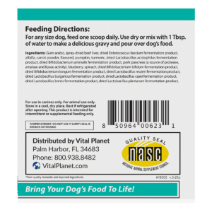 Living Meal Dog Right Panel