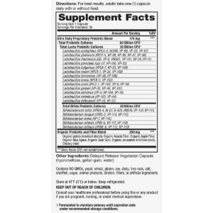 Vital Flora Ultra Supplement Facts