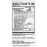 Vital Flora Ultra Supplement Facts