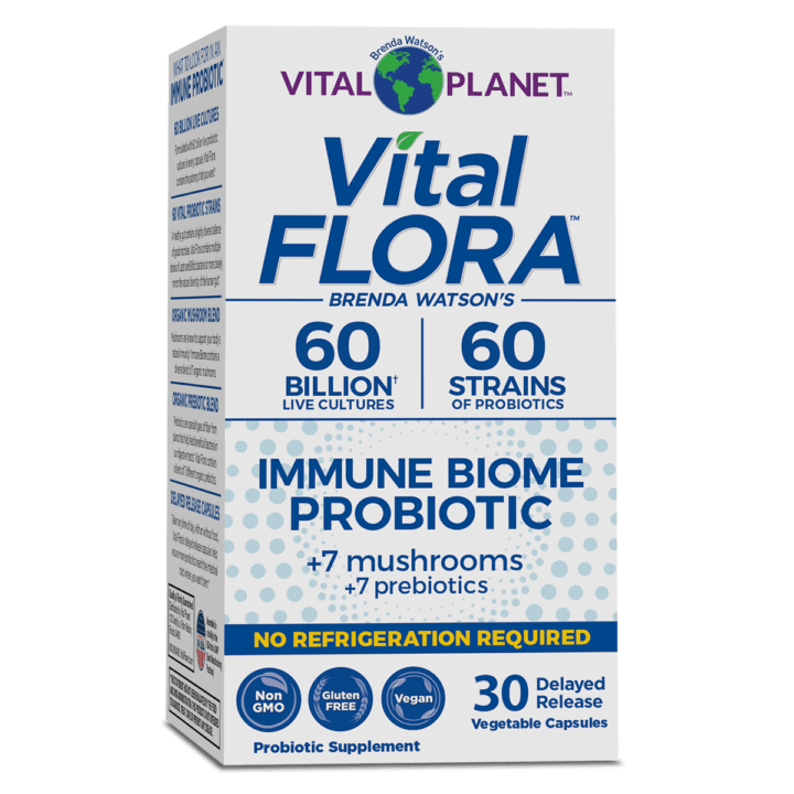 Vital Flora Immunity Biome Front Panel