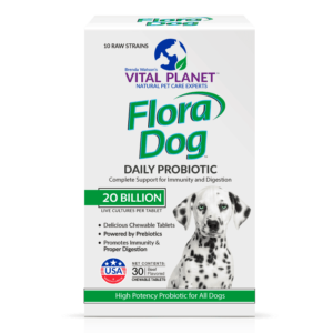 Flora Dog 20 Billion Chewable Tablets