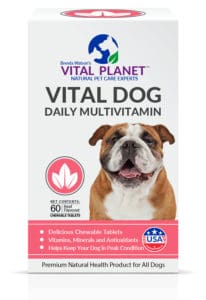 Vital Dog Daily Multivitamin Chewable Tablets