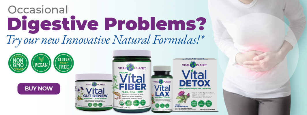 Occasional Digestive Problems? Try out new innovative natural formulas - Buy Now