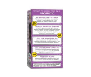 vital flora womens 55+ what to look for in a probiotic